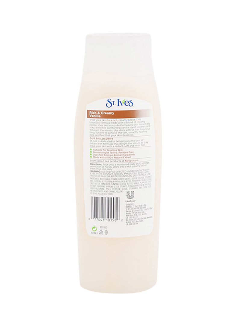 St. Ives Rich And Creamy Vanilla Body Wash 400ml 